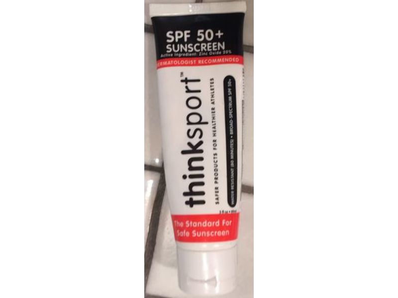 Thinksport SPF 50+ Sunscreen, 3 fl oz/89 mL