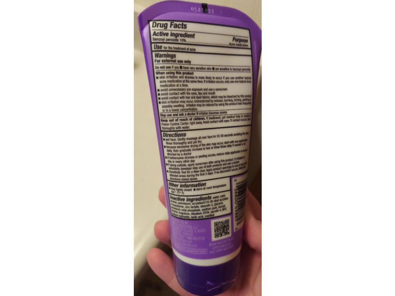 TopCare Beauty Daily Acne Control Cleanser, 5 oz/141 g