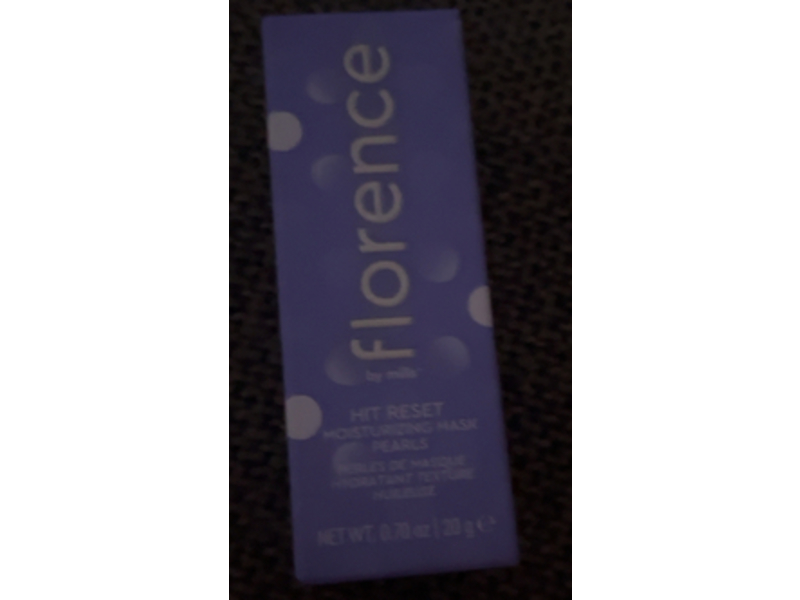 Florence Hit Reset Moisturizing Mask Pearls, 0.70 oz/20 g