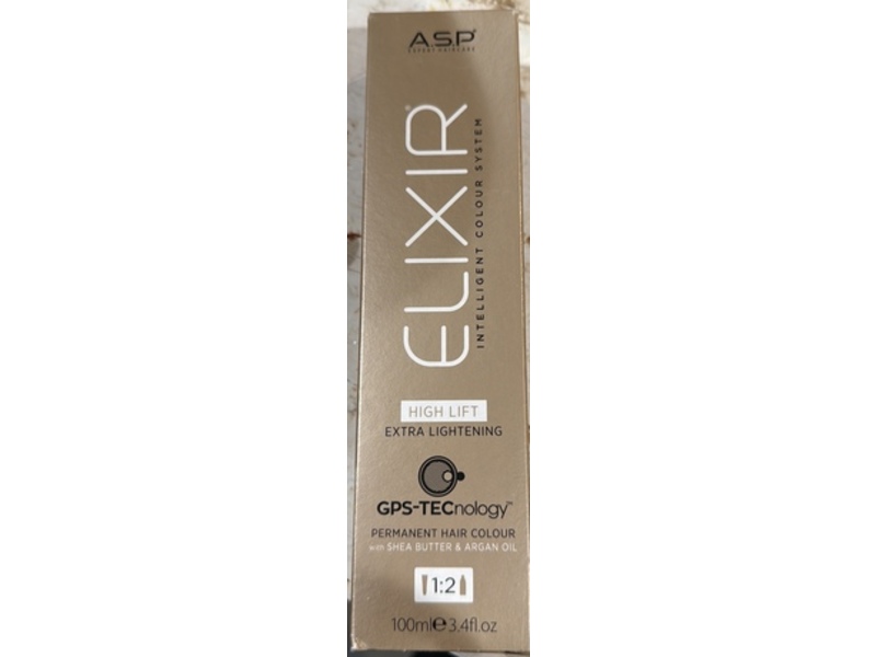ASP Elixir Extra Lightening Permanent Hair Color, High Lift, 3.4 fl oz/100 mL