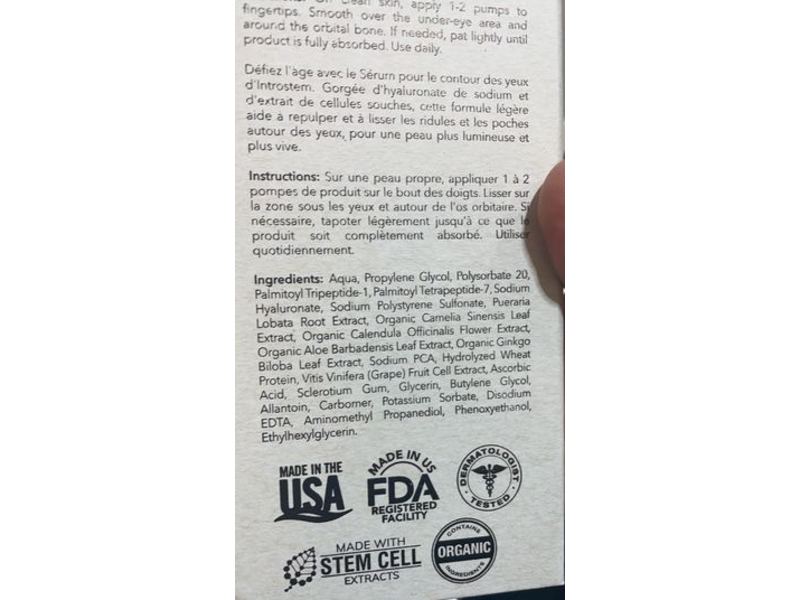 Introstem Stem Cell Eye Serum, 1.3 fl oz/38 mL