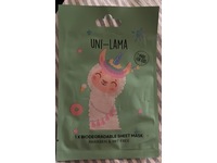 Anko Biodegradable Sheet Mask, Uni- Lama, 1 Count - thumbnail 1