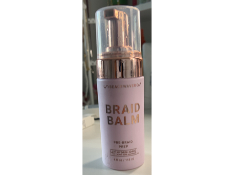 The Beachwaver Co. Pre - Braid Prep Braid Balm, 4 fl oz/118 mL