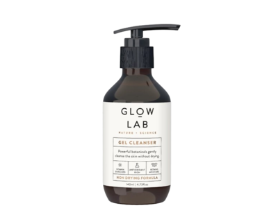 Glow Lab Nature + Science Gel Cleanser, 4.73 fl oz/140 mL