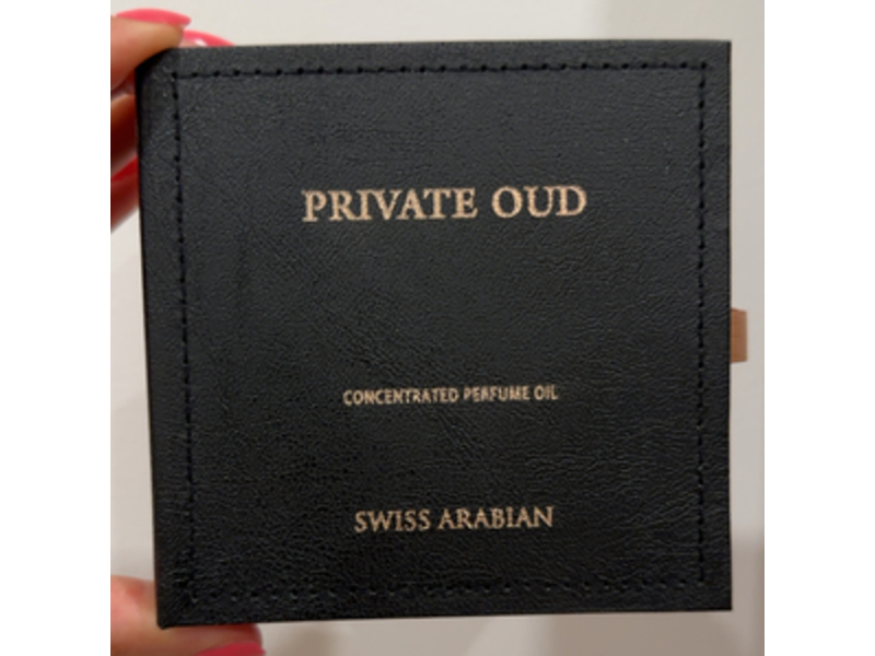 Swiss Arabian Concentrated Perfume Oil, Private Oud, 0.41 oz/12 mL