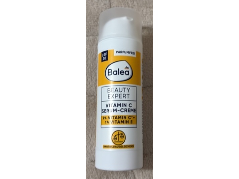 dm Balea Beauty Expert Serum, SPF 30, 2% Vitamin C + 1% Vitamin E, 50 mL