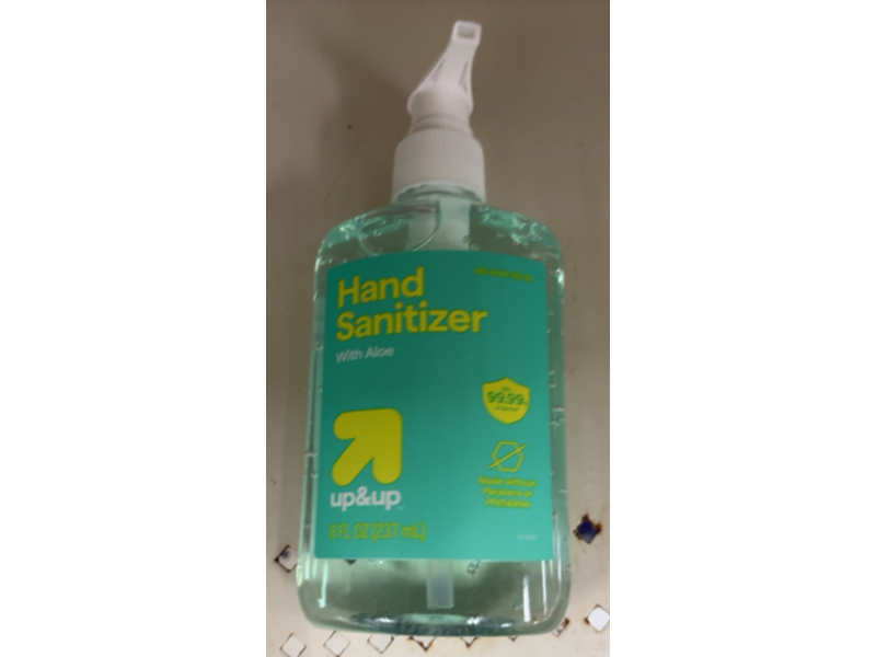 Up & Up Hand Sanitizer, Aloe, 8 fl oz/237 mL