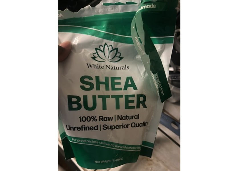 White Naturals Shea Butter, 16 oz, Pack Of 2