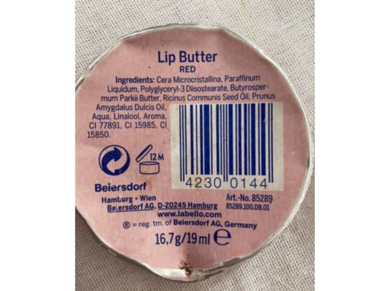 Labello Lip Butter, Red, 19 mL