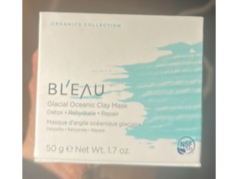Bl'eau Clay Mask, Glacial Oceanic, 1.7 oz/50 g