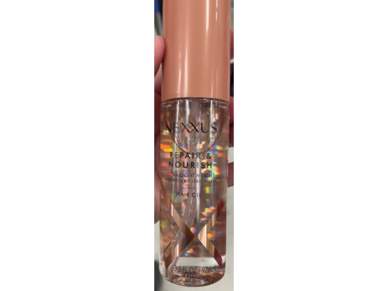 Nexxus Repair & Nourish Ultra Lightweight Hair Oil, Rose Of Jerich Oil, 3.3 fl oz/97.6 mL