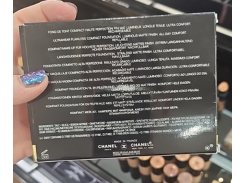 Chanel Ultra Le Teint Compact Foundation, B40, 0.45oz/13 g