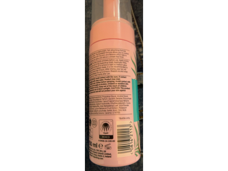 Superdrug Solait Self Tan Express Mousse, Medium, 150 mL