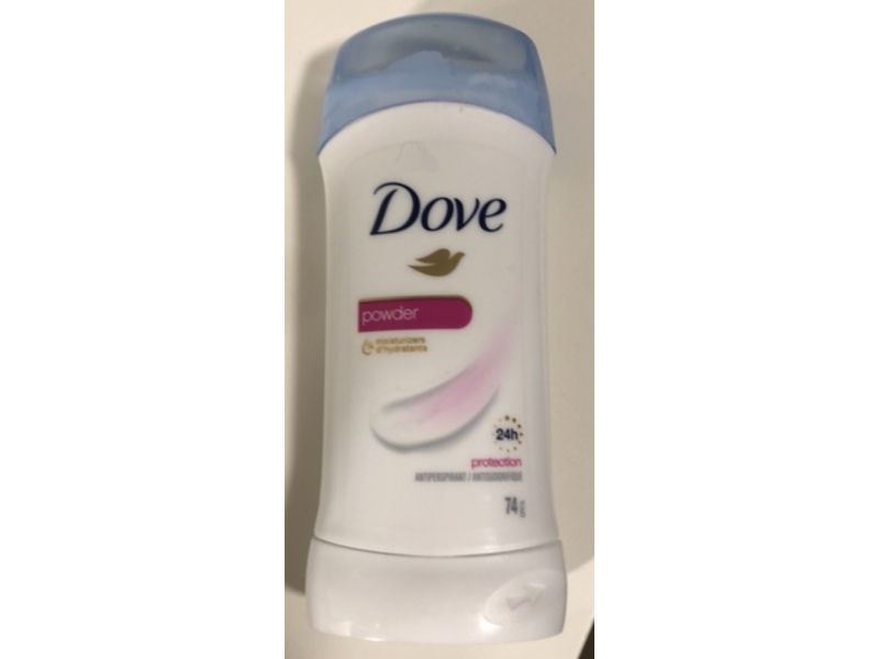Dove Antiperspirant Powder, 74 g