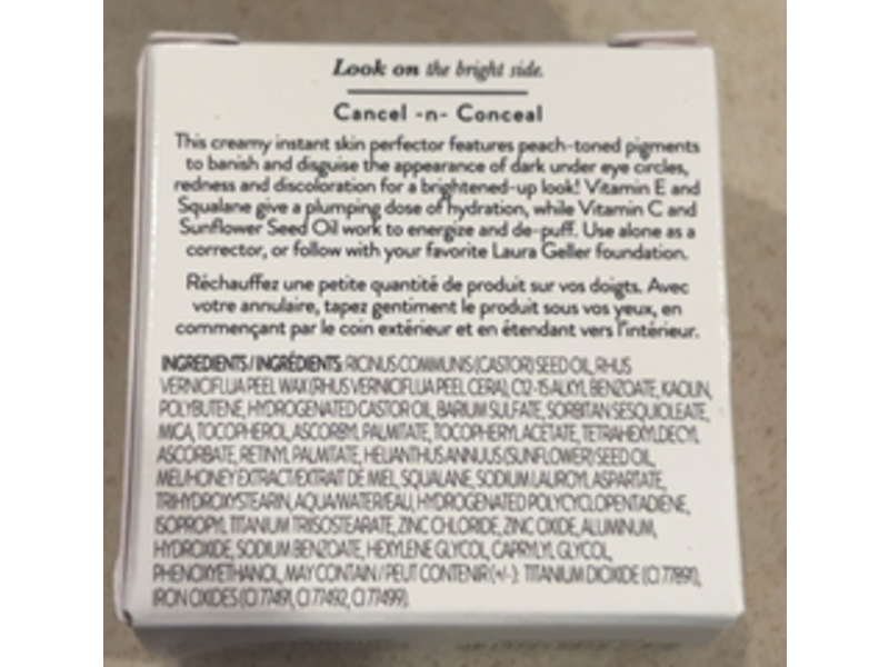 Laura Geller Cancel-N-Conceal Skin Perfector, Light/Medium, 0.16 oz/4.5 g