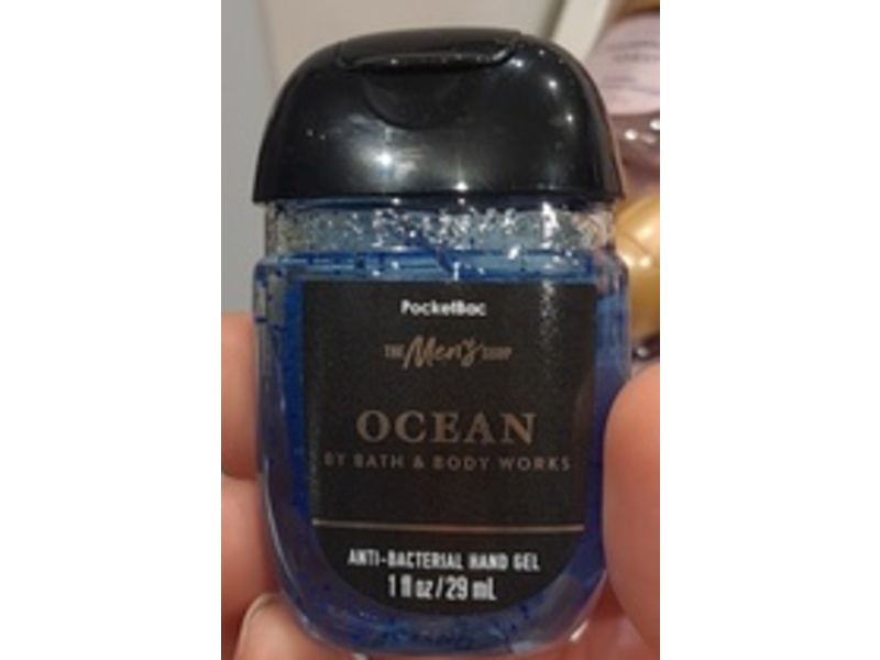 Bath & Body Works The Men's Shop Anti-Bacterial Hand Gel, Ocean, 1 fl oz/29 mL