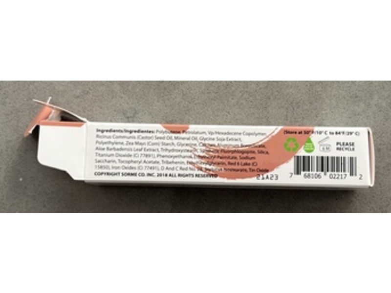 Sorme Treatment Cosmetics Lip Thick Plumping Lip Gloss, Chaser, 0.11 fl oz/3.1 mL