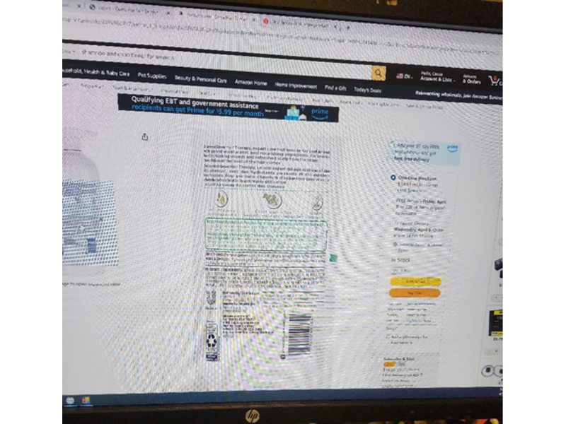 Dove Dry Scalp Care Shampoo, Vitamin B3, 33.8 fl oz/1.05 L