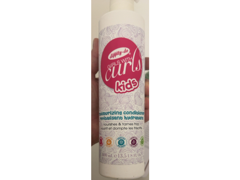 Dippity Do Girls With Curls Moisturizing Conditioner, 13.5 fl oz/400 mL
