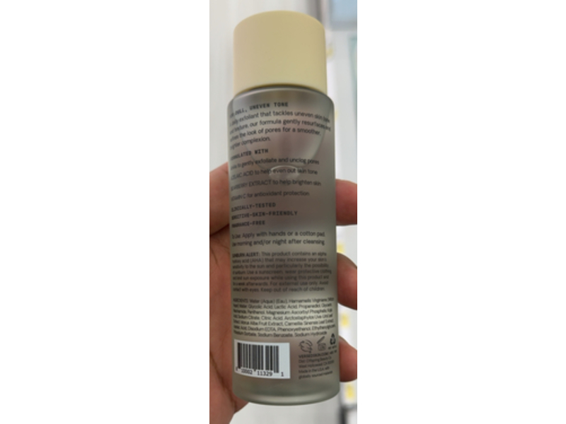 Versed Weekend Glow Daily Brightening Solution, 4 fl oz/120 mL