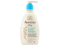Aveeno Baby Wash & Shampoo, Lightly Scented, 12 fl oz/354 mL - thumbnail 1