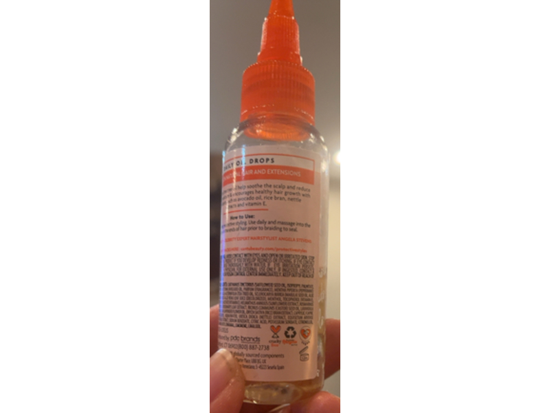 Cantu Protective Styles Daily Oil Drops, Tea Tree Oil, 2 fl oz/59 mL