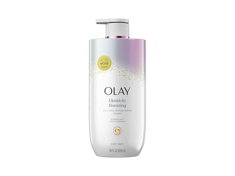 Olay Elasticity Boosting Body Wash, Collagen Peptide Serum Complex, 28 fl oz/828 mL