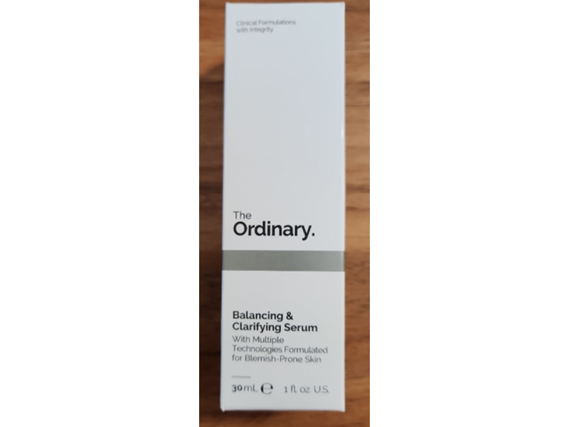 The Ordinary Balancing & Clarifying Serum, 1 fl oz/30 mL