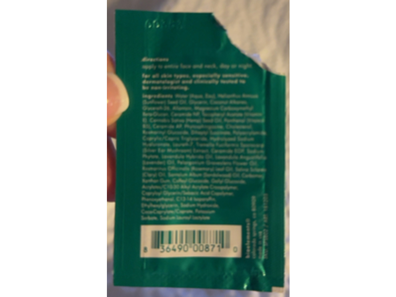 Bioelements Barrie Fix Daily Hydrator, Whipped Hyaluronic Acid + Silver Ear Mushroom, 0.0625 fl oz/1.8 mL