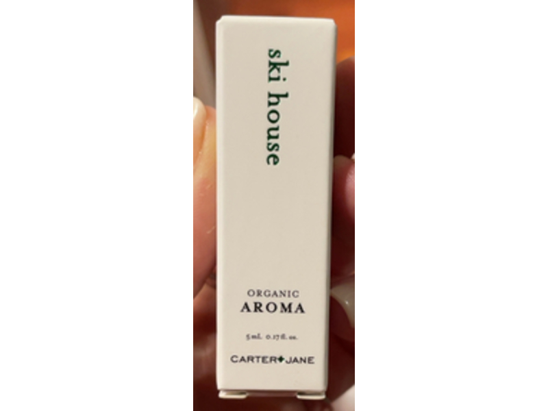 Carter + Jane Organic Aroma, Ski House, 0.17 fl oz/5 mL