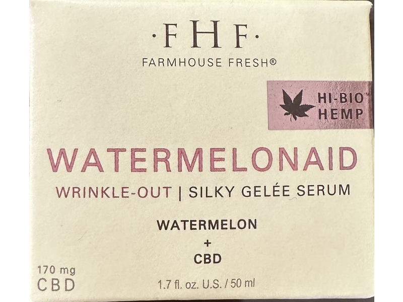 Farmhouse Fresh Watermelonaid Wrinkle-Out Serum, 1.7 fl oz/50 mL