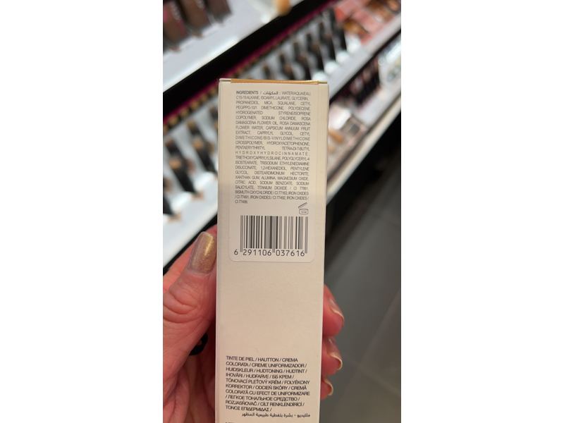 Huda Beauty GloWish Multidew Vegan Skin Tint Foundation, 04 Light Medium, 1.35 fl oz/40 mL