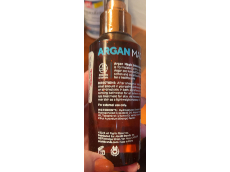 Argan Magic Nourishing Body Oil, 4 fl oz/120 mL