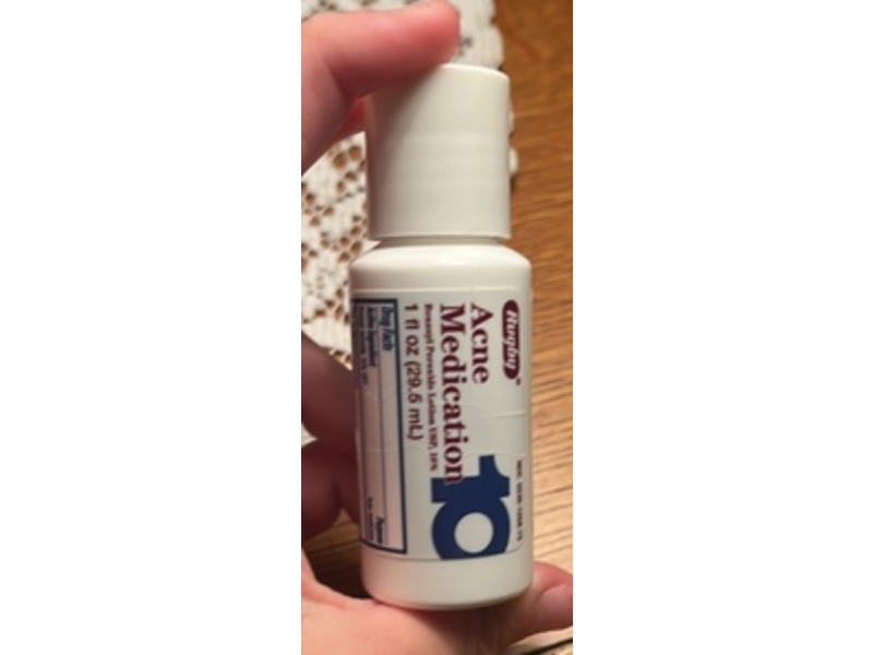 Rugby Acne Medication Benzoyl Peroxide Acne Lotion, 1 fl oz/29.5 mL