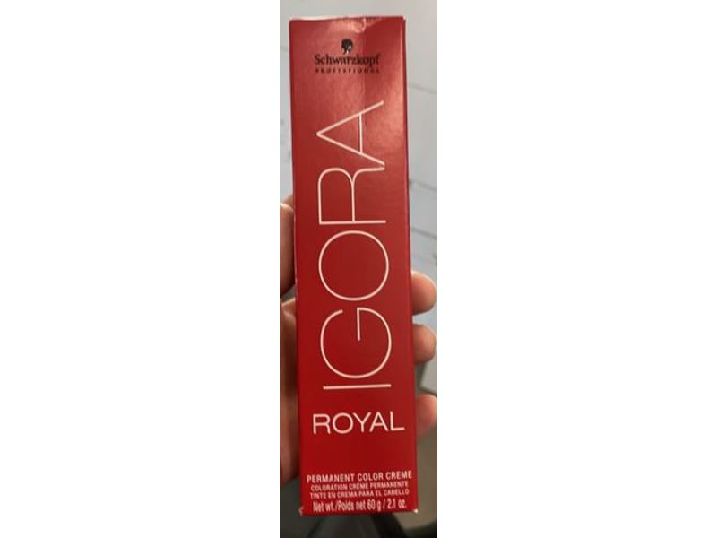 Schwarzkopf Professional Igora Permanent Color Creme, 7-24 Igora Royal, 2.1 oz/60 g