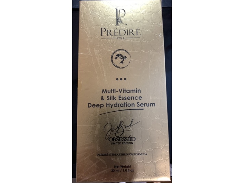 La Predire Paris Deep Hydrating Serum, Multi Vitamin & Silk Essence, 1.0 fl oz/30 mL