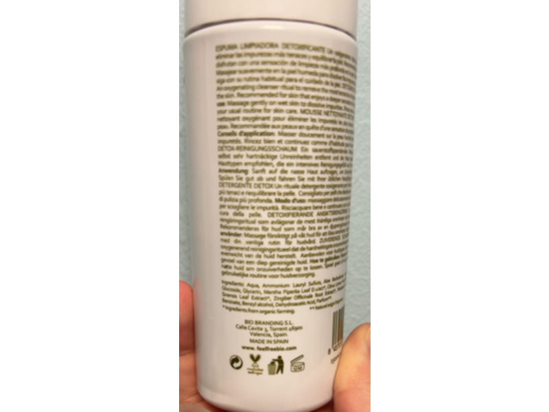 Feel Free Herb Infusion Mild Cleansing Foam, 5.07 fl oz/150 mL