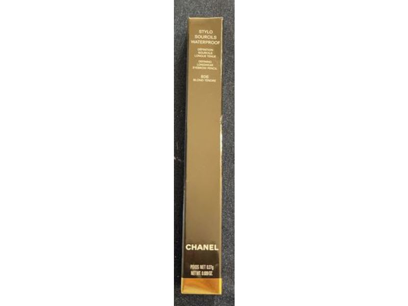 Chanel Stylo Sourcils Waterproof Eyebrow Pencil, 806 Blond Tendre, 0.09 oz/0.27 g