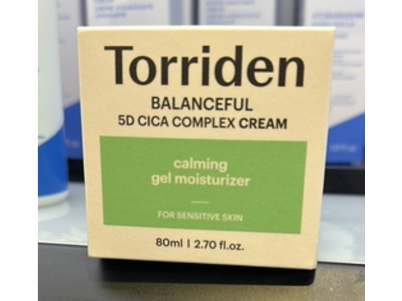Torriden Balanceful 5D Cica Complex Gel Moisturizer, 2.70 fl oz/80 mL