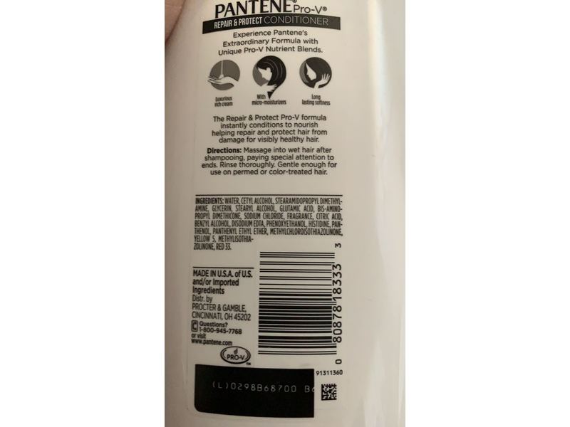 Pantene Pro-V Repair & Protect Conditioner, 28.9 fl oz/855 mL