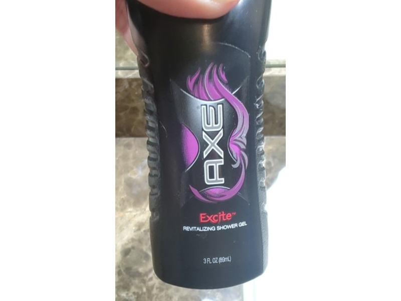 Axe Excite Revitalizing Shower Gel, 3 fl oz/89 mL
