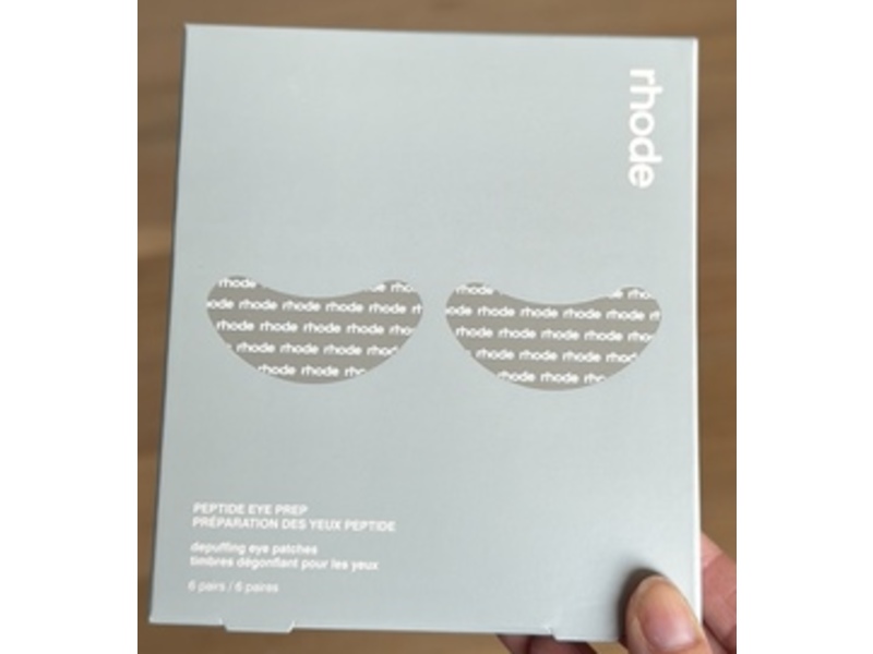 Rhode Peptide Eye Prep Depuffing Eye Patches, 6 Count