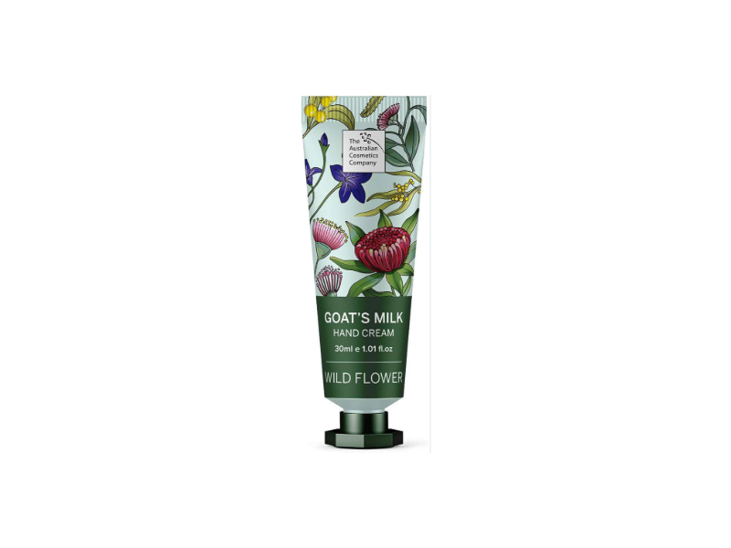 The Australian Cosmetics Company Goats Milk Company Hand Cream, Wildflowers, 1.01 fl oz/100 mL