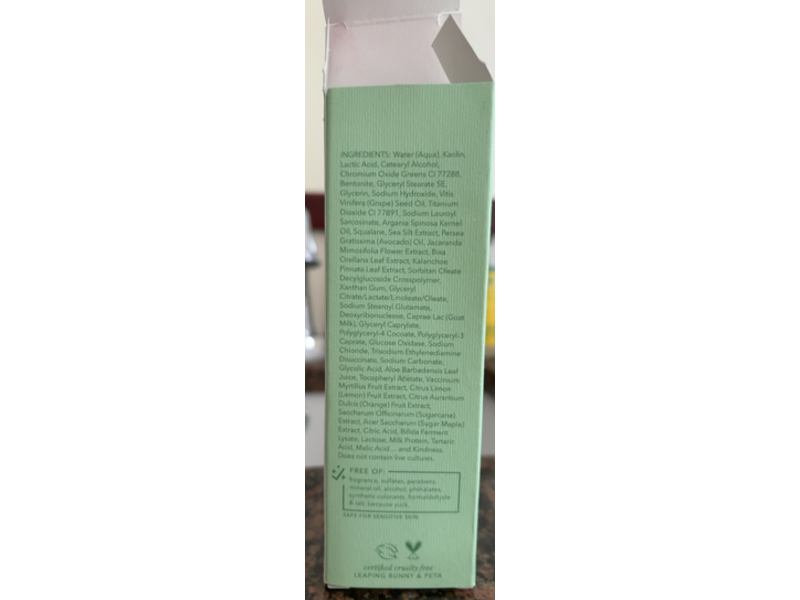 Beekman 1802 Wicked Elephaba Green Milky Mud Mask, 2 fl oz/60 mL