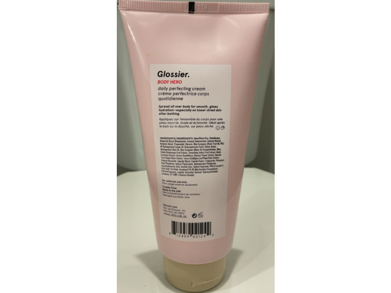 Glossier Body Hero Daily Perfecting Cream, 8.4 fl oz