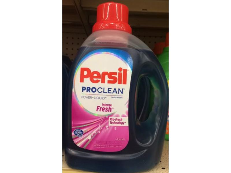 Persil Proclean Power-Liquid Detergent, Intense Fresh, 64 Loads, 100 fl oz/2.95 L