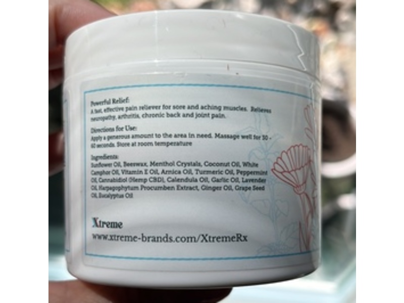 Xtreme Rapid Relief Rx Natural Balm, 3 oz