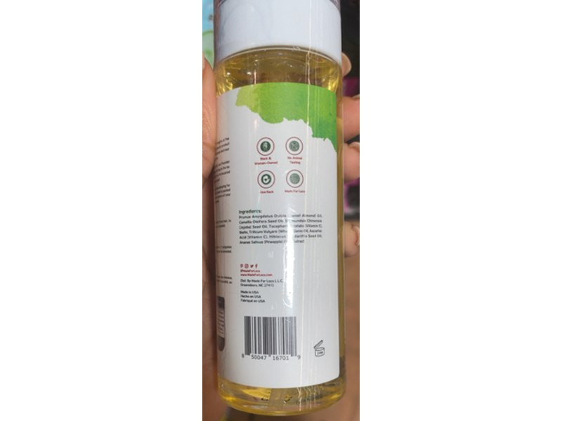 MFL Locs Oil Spray, Pineapple, 4 fl oz/118 mL