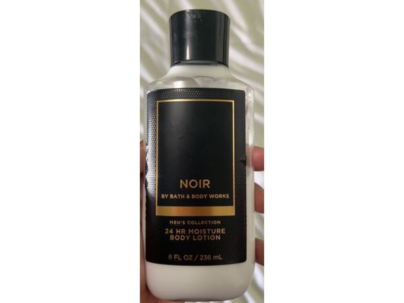 Bath and Body Works Noir 24 Hr Moisture Body Lotion, 8 fl oz/236 mL, Pack Of 2