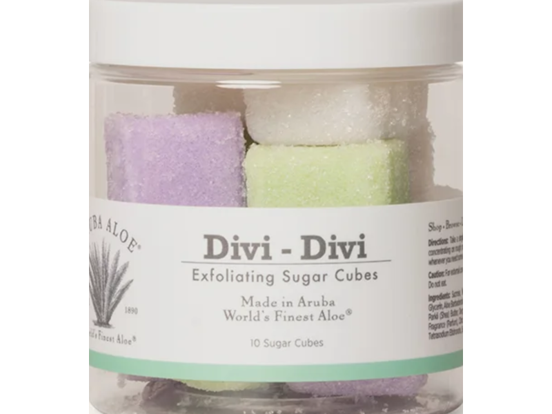 Aruba Aloe Divi-Divi Exfoliating Sugar Cubes, 5.5 oz/156 g